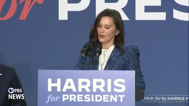 Kamala Harris champions freedom and public service in Michigan