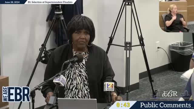 Community rallies for new superintendent to prioritize children