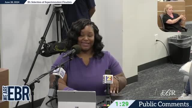 Community rallies for local leader as superintendent choice looms