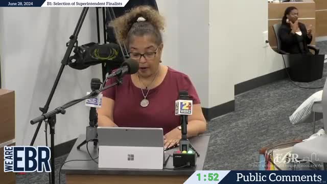 Community rallies for inclusive education leadership in EBR schools