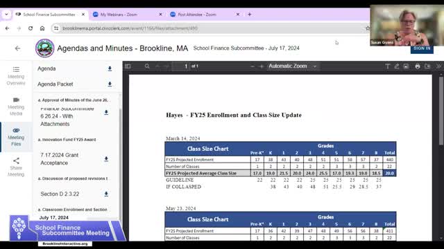 Enrollment Decline Sparks Concerns Over Class Sizes