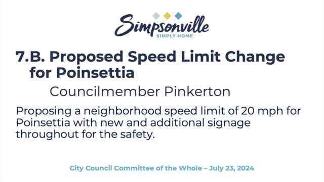 Council proposes drastic speed limit reduction for neighborhood safety