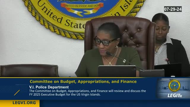 Virgin Islands Police Department Faces Overtime Crisis