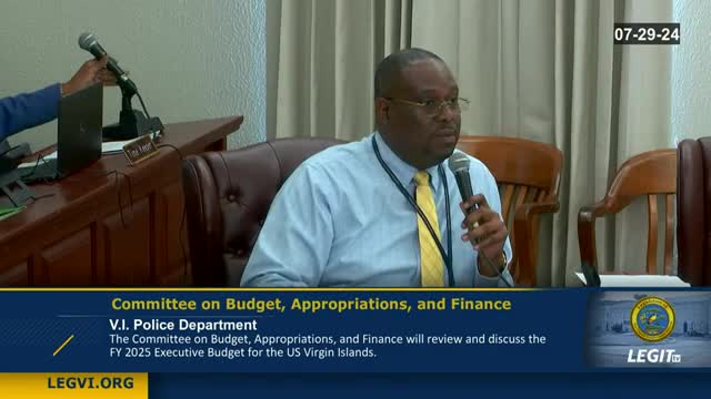 Senators demand accountability in ongoing police funding debate