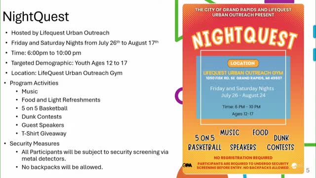 Community launches urgent youth program to combat violence