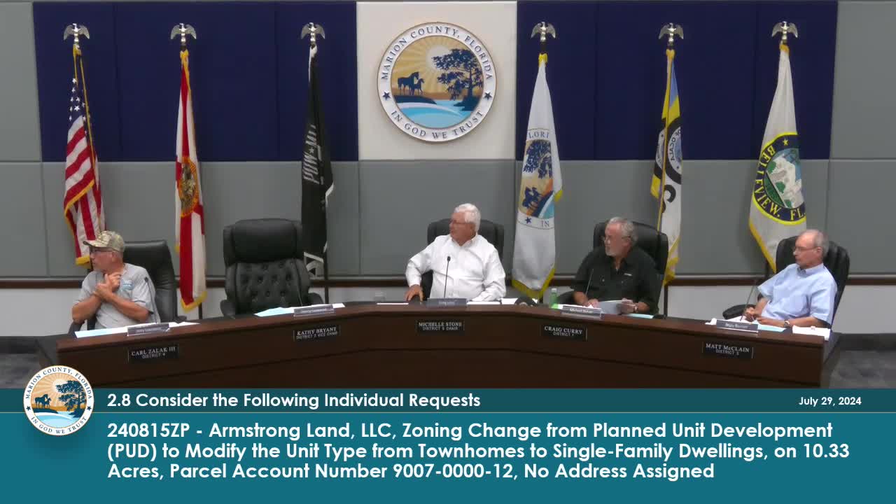 Zoning change proposal sparks debate over rural development