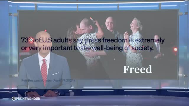 Americans freed from Russia receive heartfelt presidential welcome