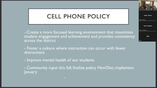 School district plans strict phone ban during classes