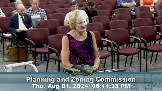 Community rallies against proposed open storage facility