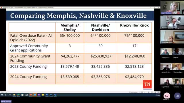 Tennessee launches new grants to combat opioid crisis