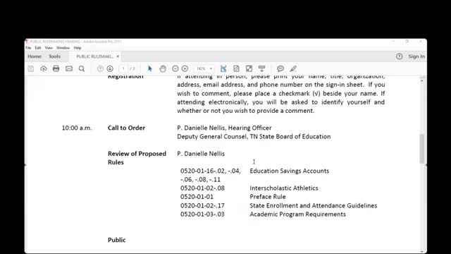 State Board proposes sweeping changes to education rules
