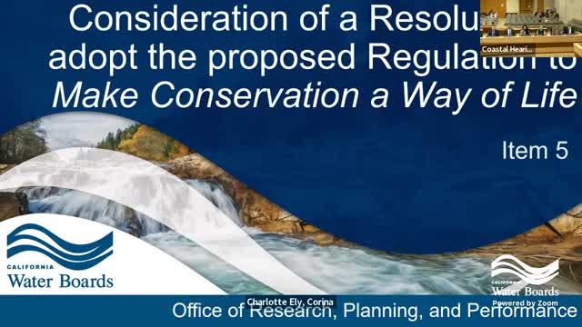 California moves to adopt groundbreaking water conservation regulations