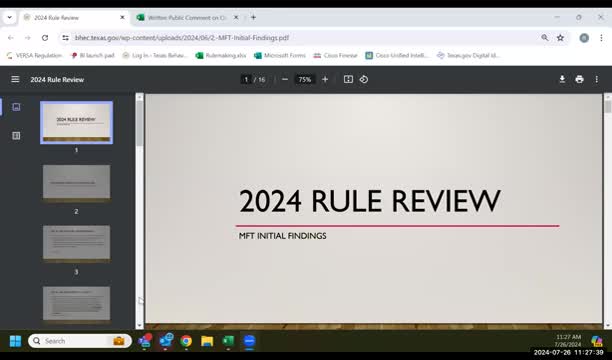 Regulatory body proposes sweeping repeal of outdated rules