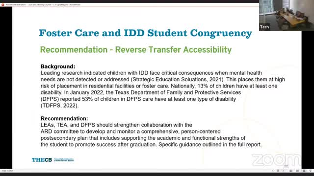 Texas pushes for better college access for foster youth