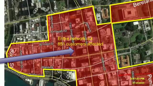 Power Outages Strike Downtown Network Amid Cable Failures