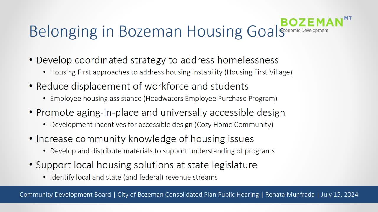 Bozeman launches ambitious plan to tackle housing crisis