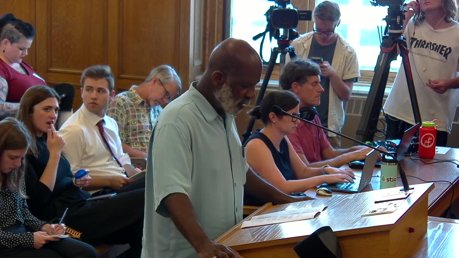 Advocates rally against ordinances harming Duluth's unhoused community