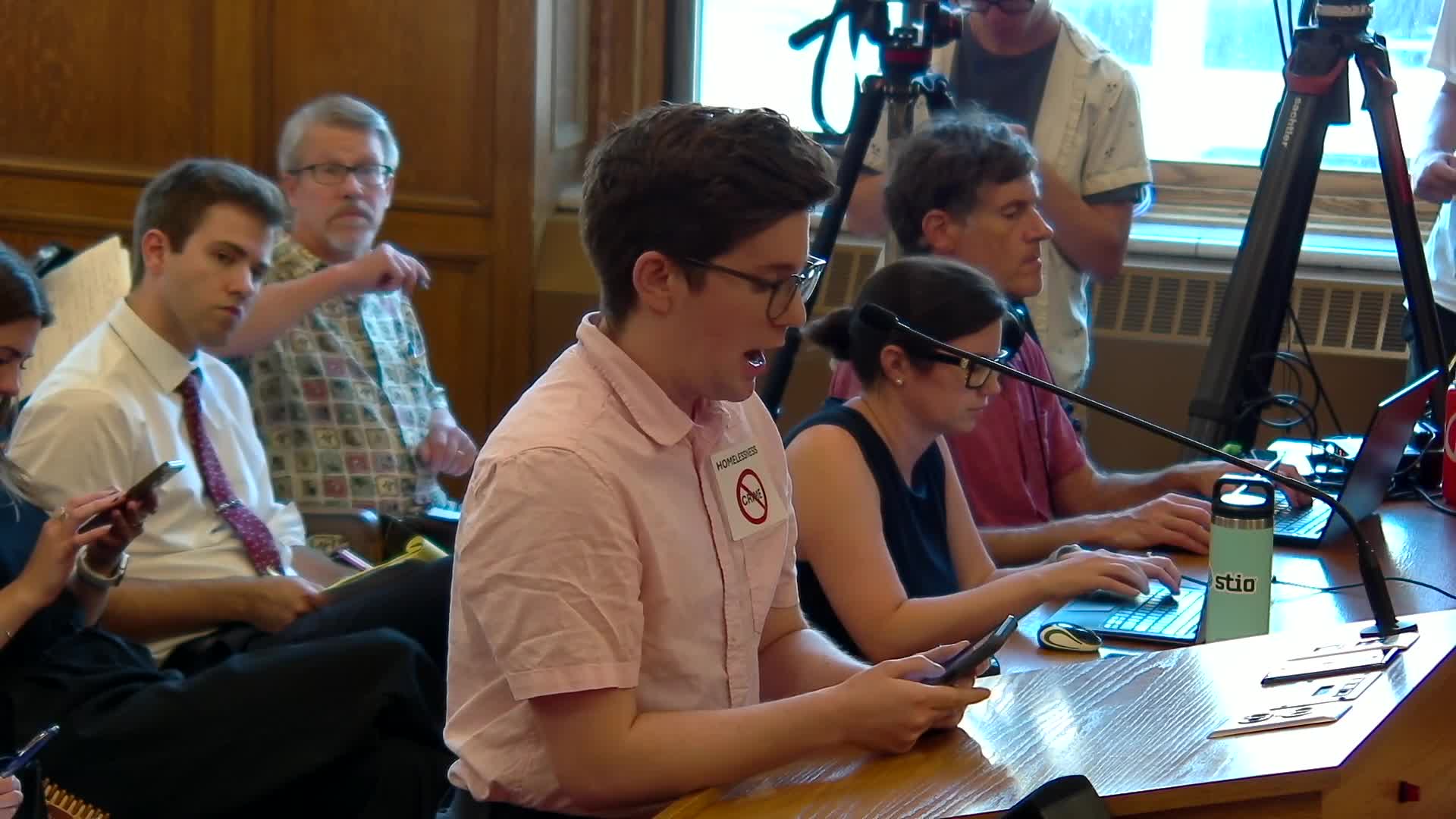 Activists rally against ordinances targeting homeless and protesters