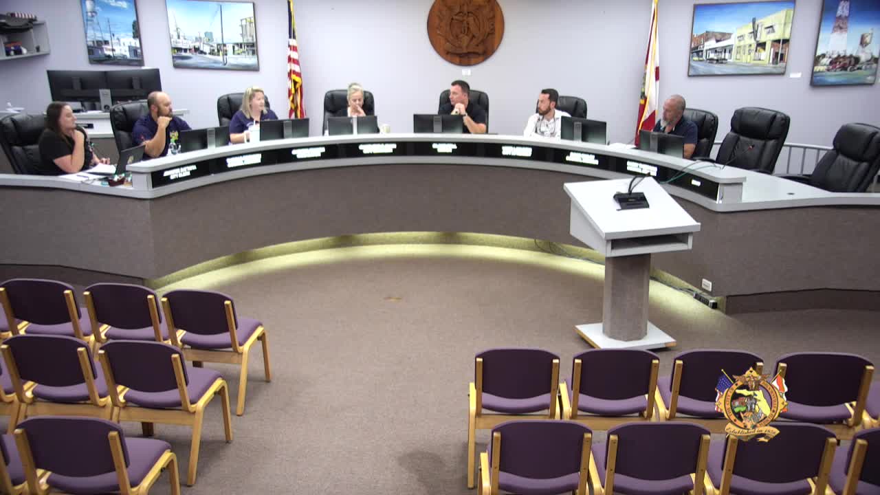 City Manager Salary Sparks Controversy in Brooksville Budget Meeting