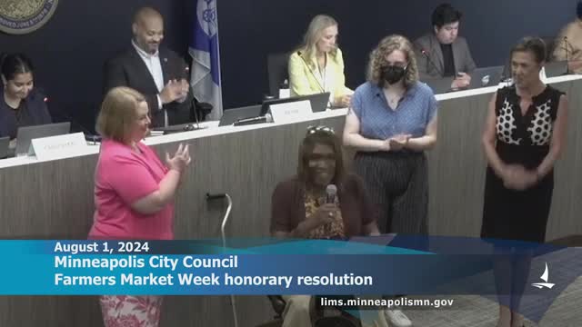 City Council Backs Farmers Markets to Boost Local Economy