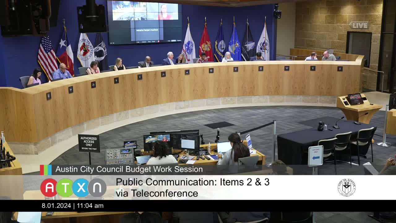 City Council Faces Outcry Over Budget Cuts and Community Needs