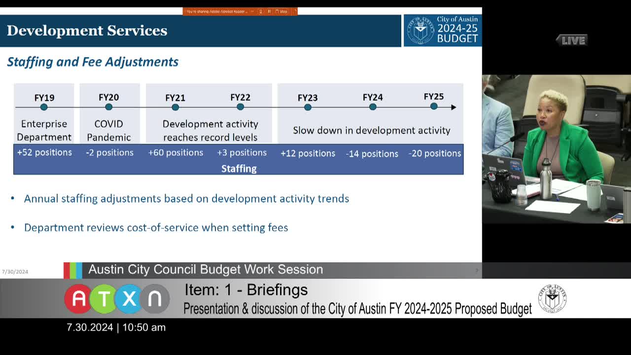 City plans major staffing cuts amid development slowdown