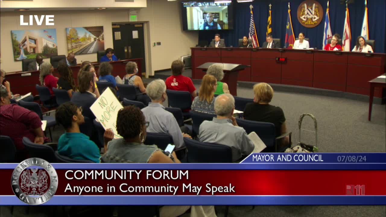 Renters Demand Action on Housing Crisis in Rockville