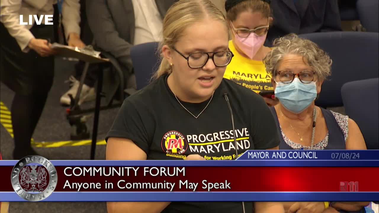 Rent Stabilization Urged as Rents Skyrocket in Rockville