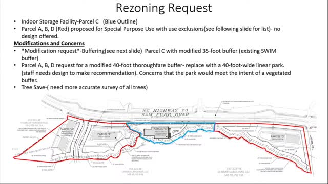 Controversial buffer modifications spark debate in Huntersville planning