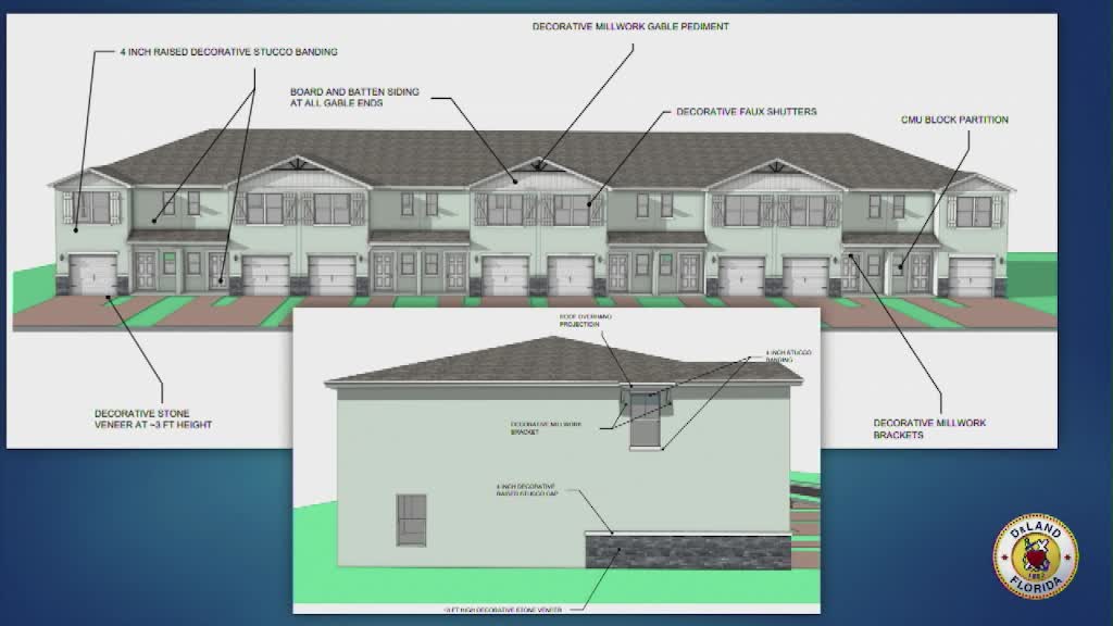 Townhome development faces scrutiny over design monotony