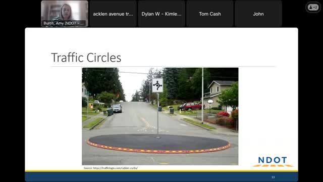 City proposes innovative traffic circles to enhance safety