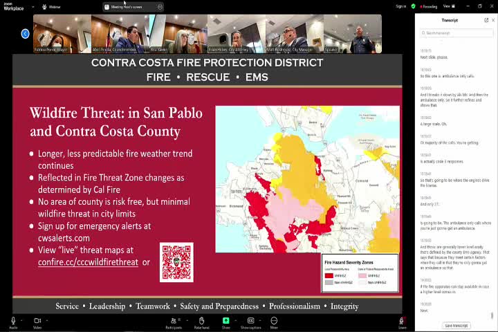 Firefighters Urge Community to Prepare for Wildfire Threats