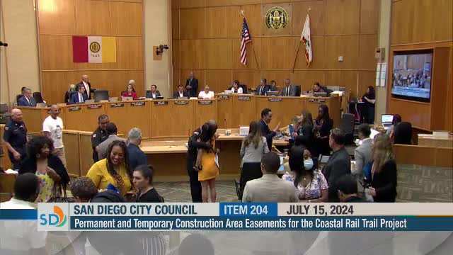 City moves to seize land for Coastal Rail Trail project