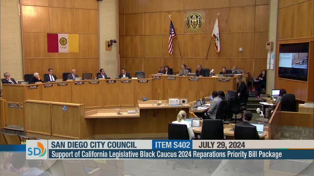 Council backs historic reparations bill package for justice