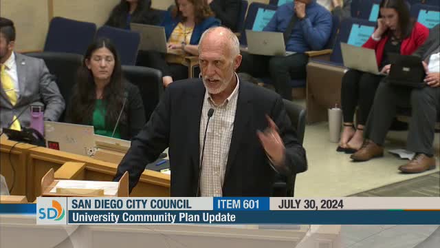 Residents Clash Over University City Development Plan