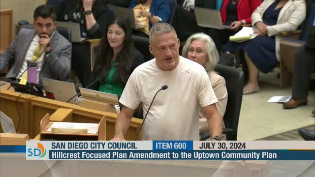 Hillcrest plan sparks fierce debate over housing and community