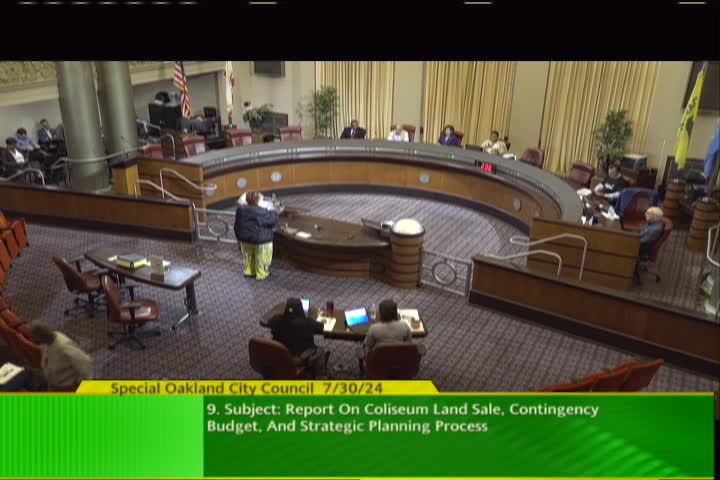 Community leader demands accountability for East Oakland land sale