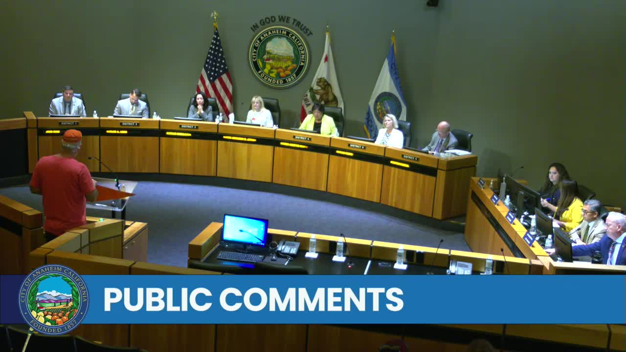 Anaheim Councilman Pushes for Gaza Ceasefire Resolution