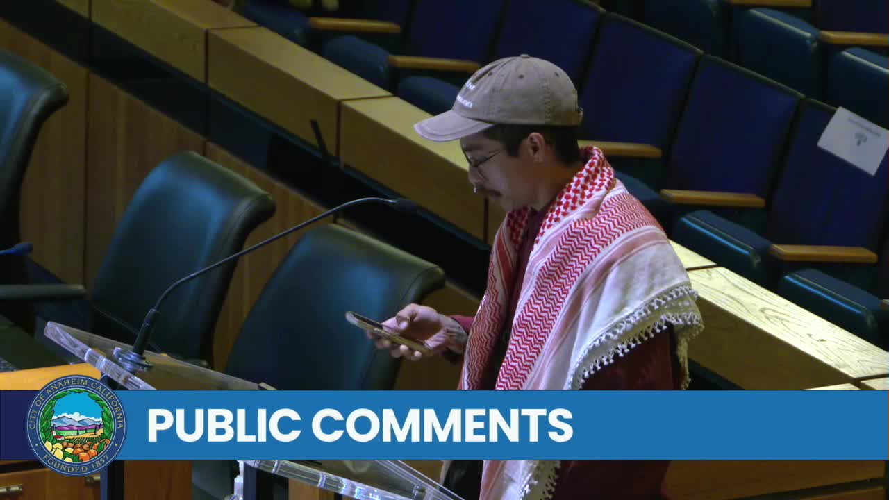 Activist demands ceasefire resolution amid Gaza crisis