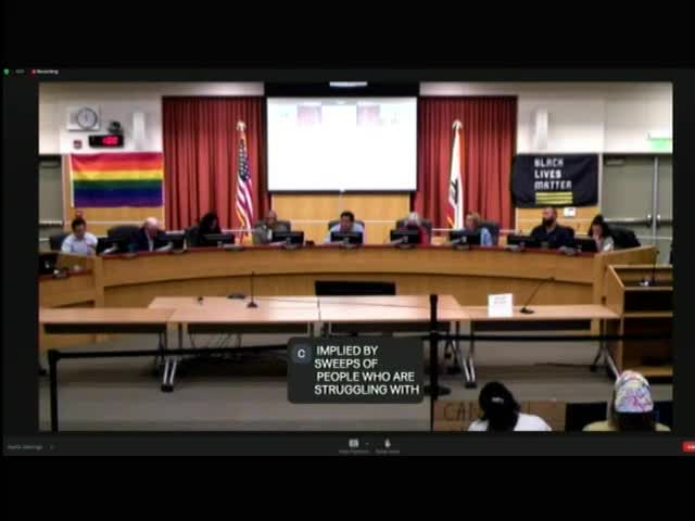 City Council Passes Urgent Resolution on Homelessness Safety