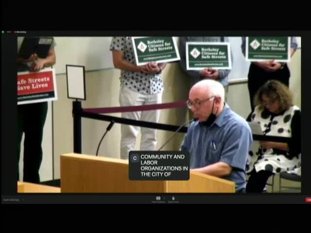 City Council Faces Urgent Call for Safe Streets Initiative