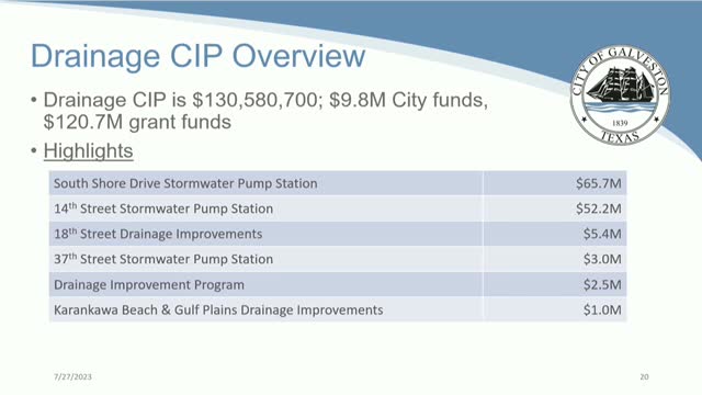 City plans major drainage upgrades to combat flooding