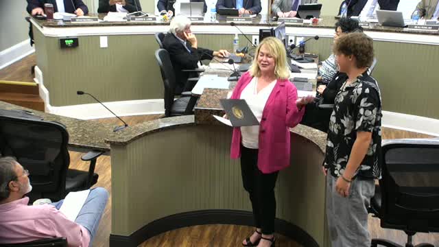 Drake Anderson honored for heroic hurricane recovery efforts