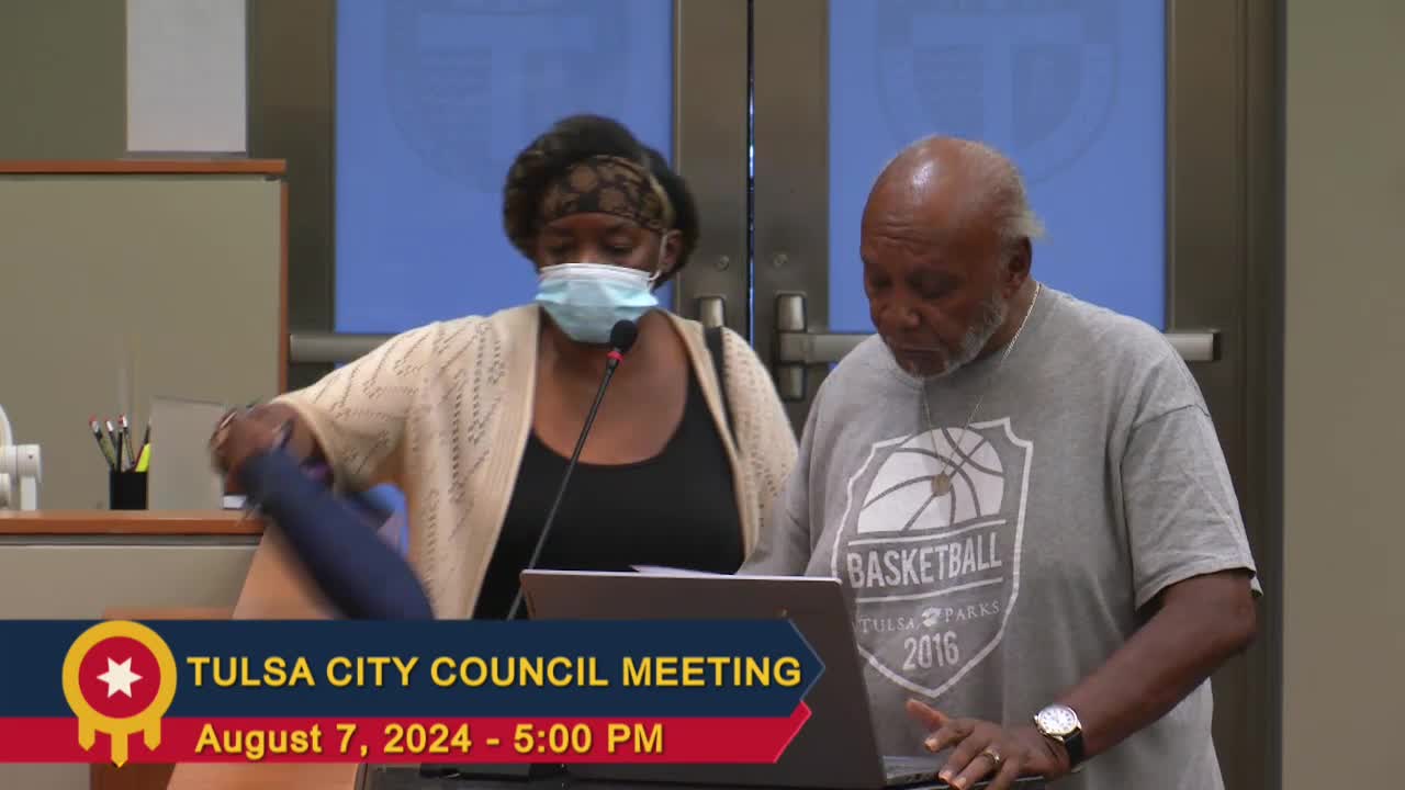 Community leader demands respect and action for North Tulsa