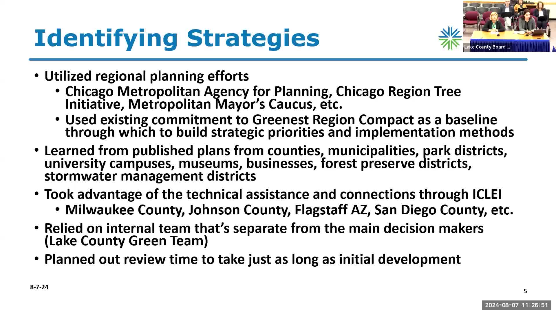 Lake County launches ambitious roadmap for sustainability goals