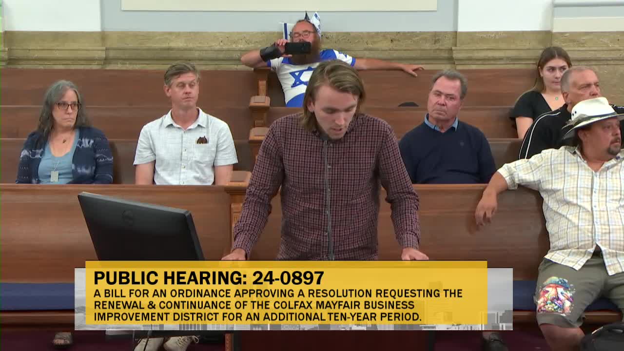 Colfax Mayfair BID renewal sparks community support and debate