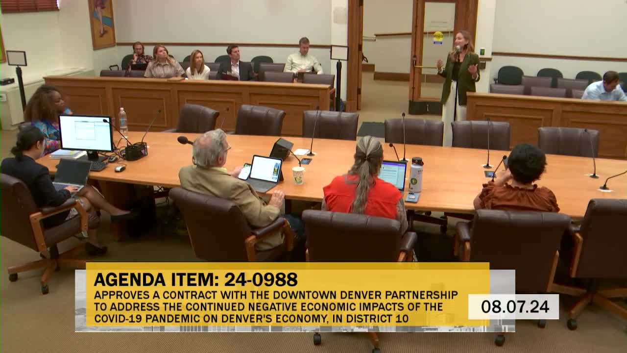 Downtown Denver struggles with plummeting foot traffic