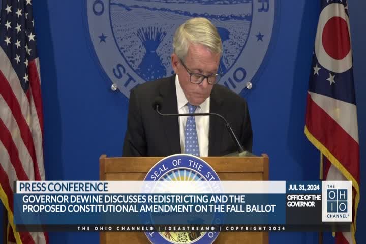 Governor launches fierce debate over controversial gerrymandering proposal