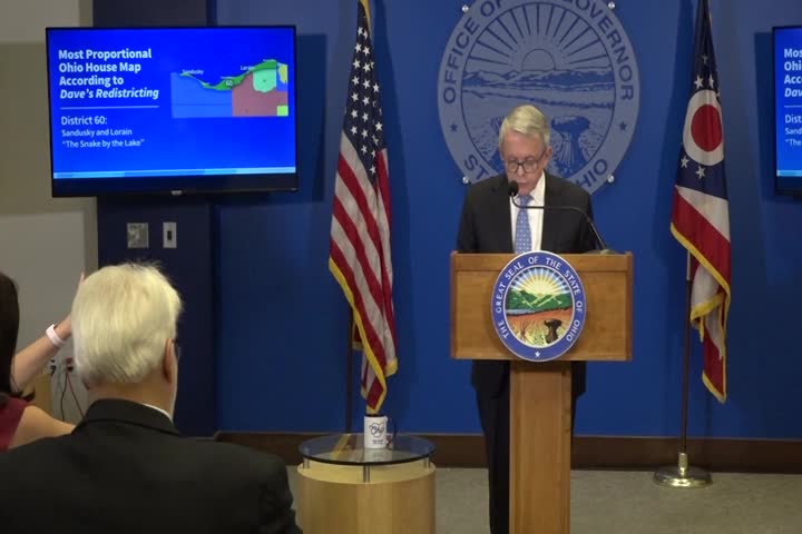 Gerrymandering Exposed in Ohio's Controversial Redistricting Map