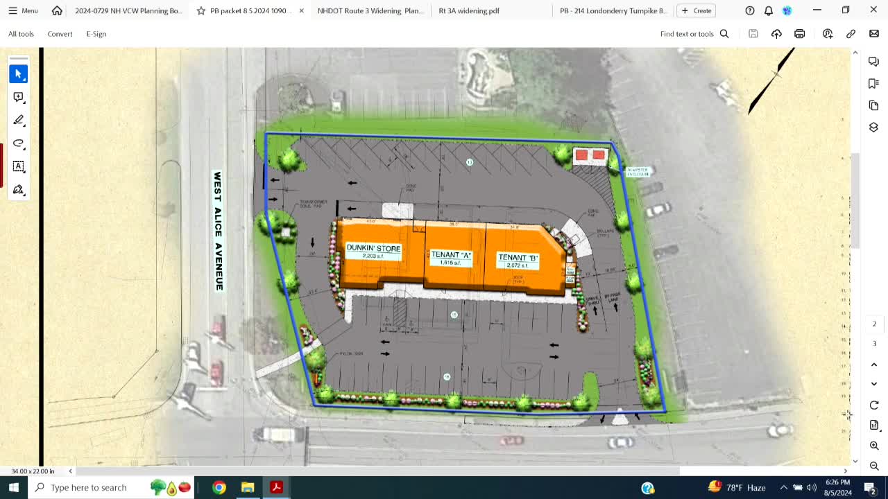 New Dunkin Donuts development sparks traffic and parking debate